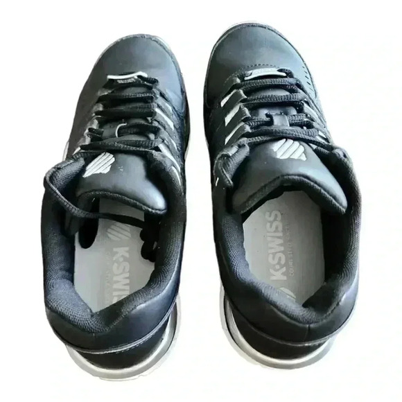 K-Swiss Baxter Mens Sneaker Size 7.5 Black - Picture 4 of 10